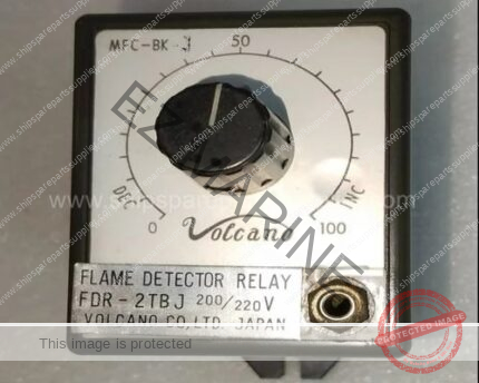 Used Volcano FDR 2TBJ Flame Detector Relay