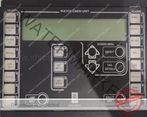 Kongsberg Maritime WCU(Watch Cabin Unit) LCD Display