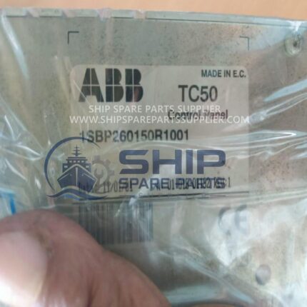 Nameplate of ABB TC50 Control Panel 1SBP260150R1001