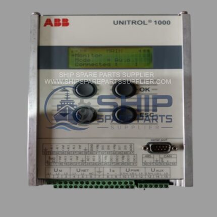 Used ABB UNITROL 1000 Automatic Voltage Regulator