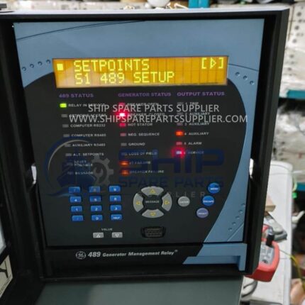 Used GE Multilin 489 Generator Management Relay 489-P5-LO-A20-T-H