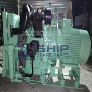 Close View of JP Sauer WP271L-100 Marine Air Compressor