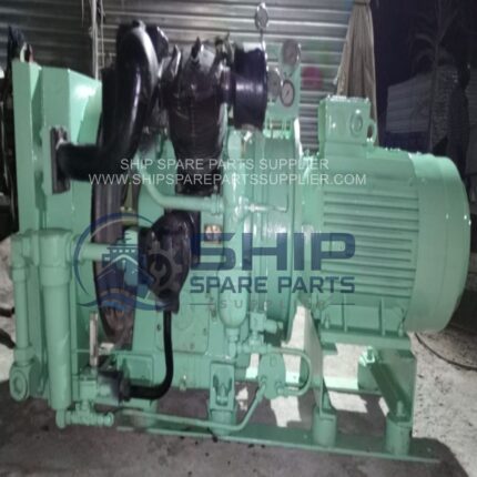 Close View of JP Sauer WP271L-100 Marine Air Compressor
