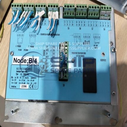 Used Kongsberg AL-100B/18EX Analogue Input Node Module Front View