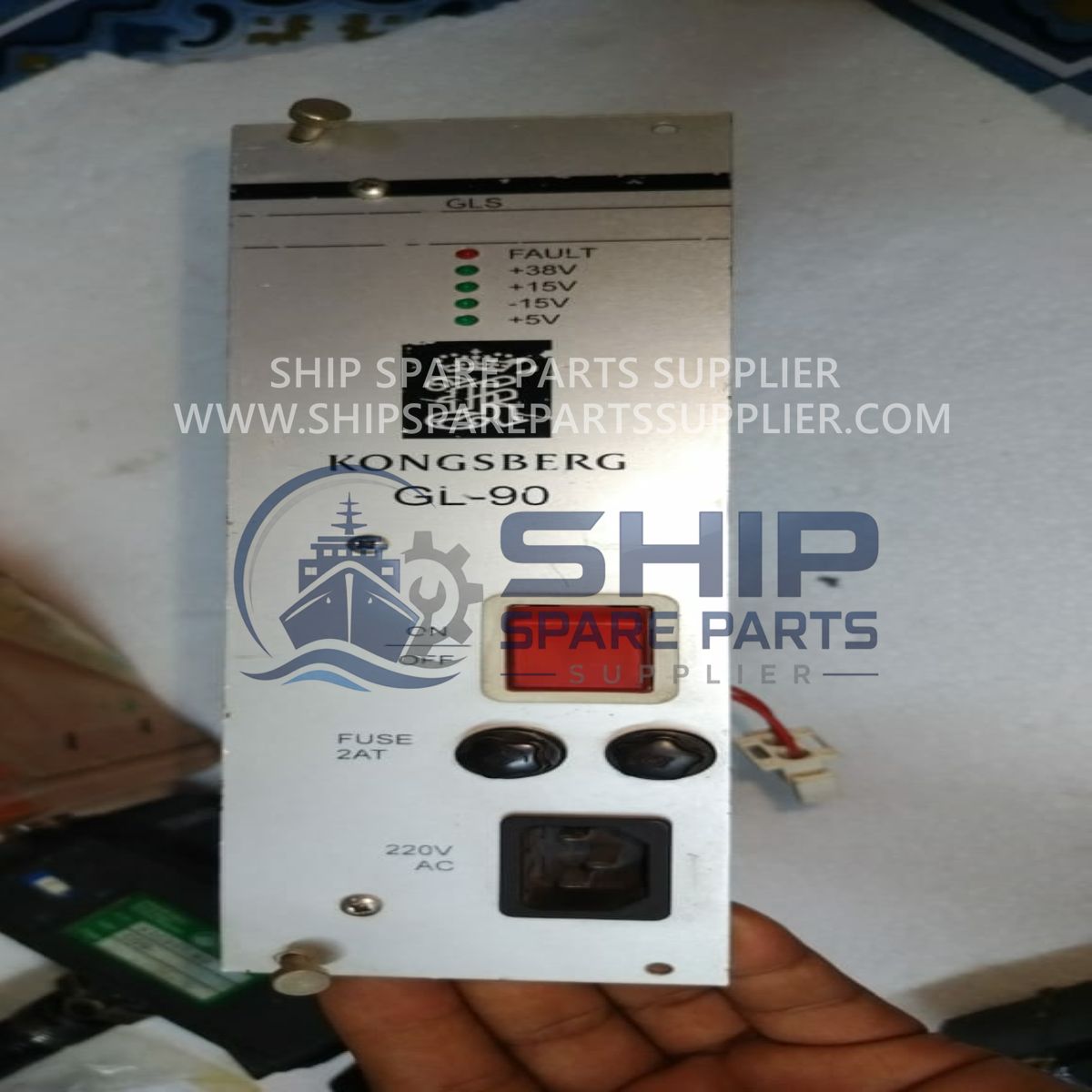 Kongsberg GL90 Power Supply Unit Used Kongsberg GL90 Power Supply Unit