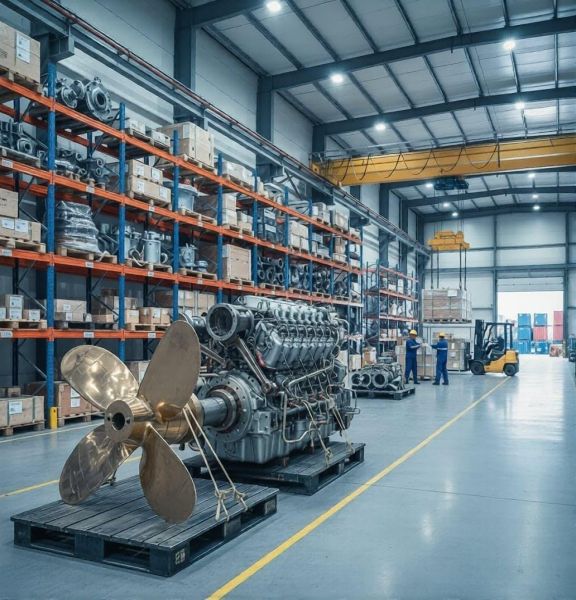 Marine engine and spare parts from Alang, India