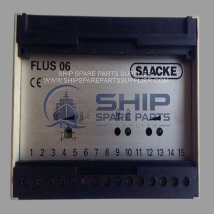 Used SAACKE FLUS 06 Flame Monitor with UV Flame Boiler Control Unit