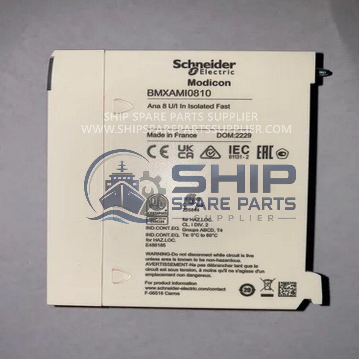 Schneider Electric BMXAMI0810 Analog Input Module Used Schneider Electric BMXAMI0810 Analog Input Module