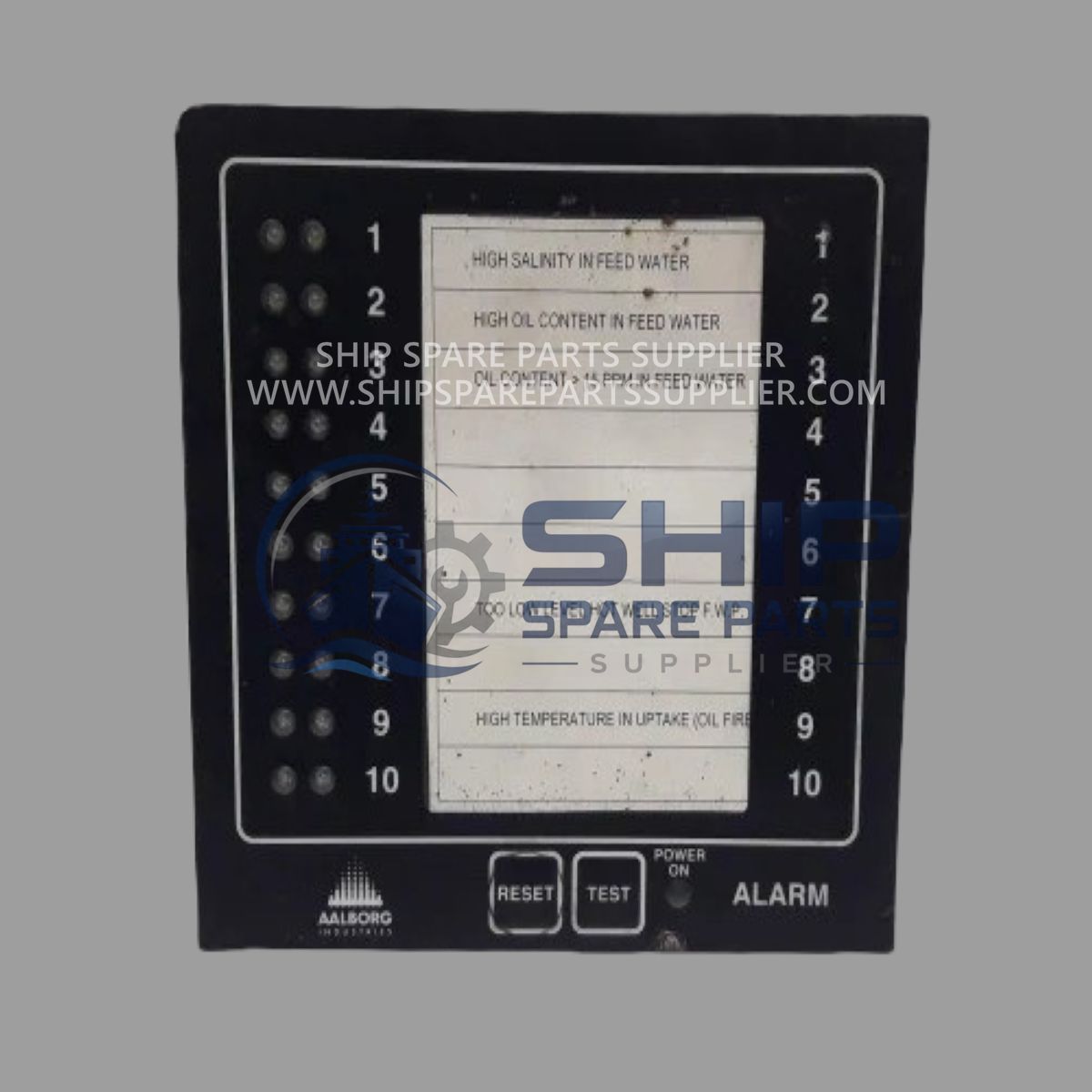 SELCO M1000 Alarm Panel Monitor Annunciator Used SELCO M1000 Alarm Panel Monitor Annunciator