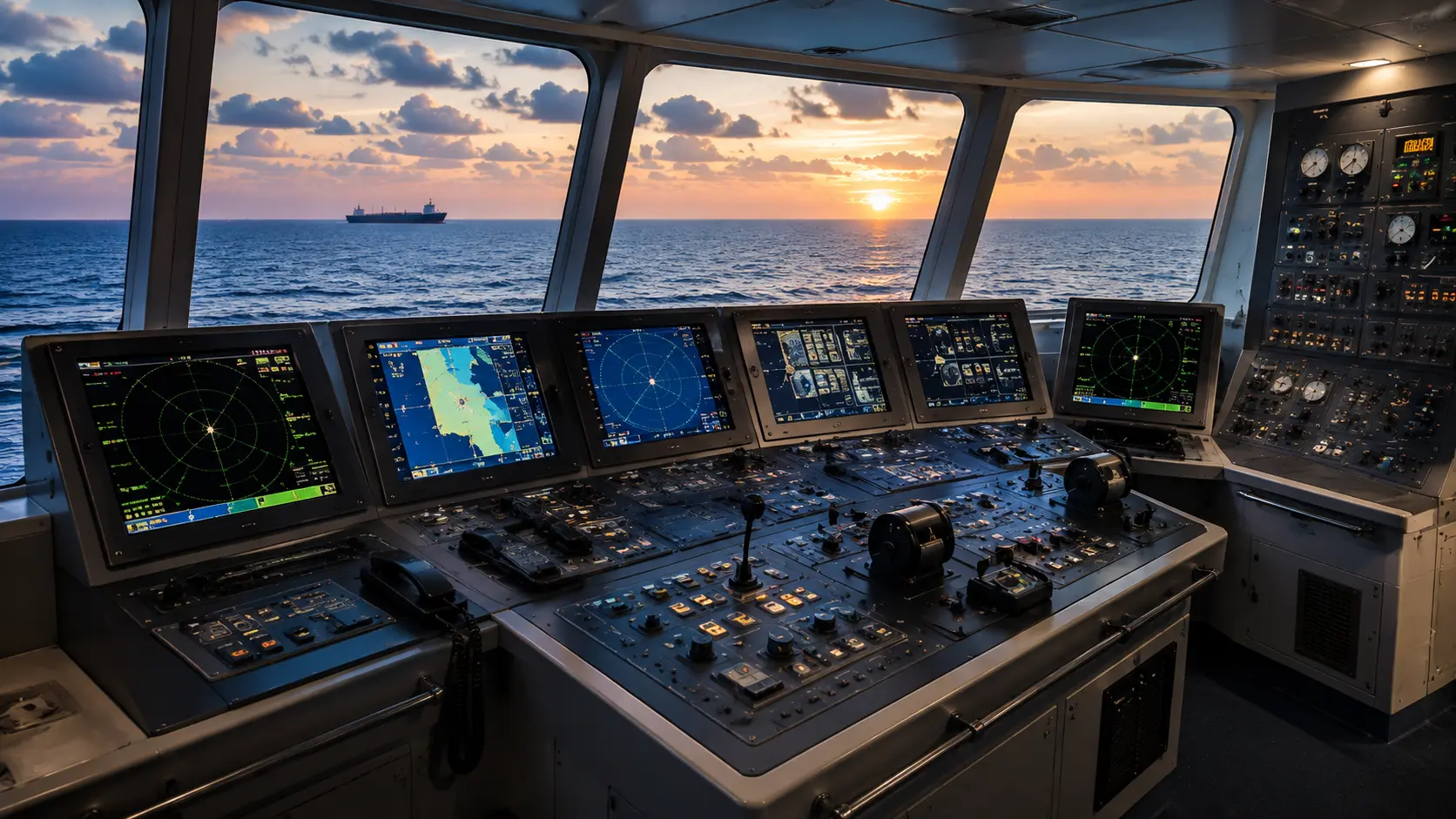 Used marine navigation and automation equipment