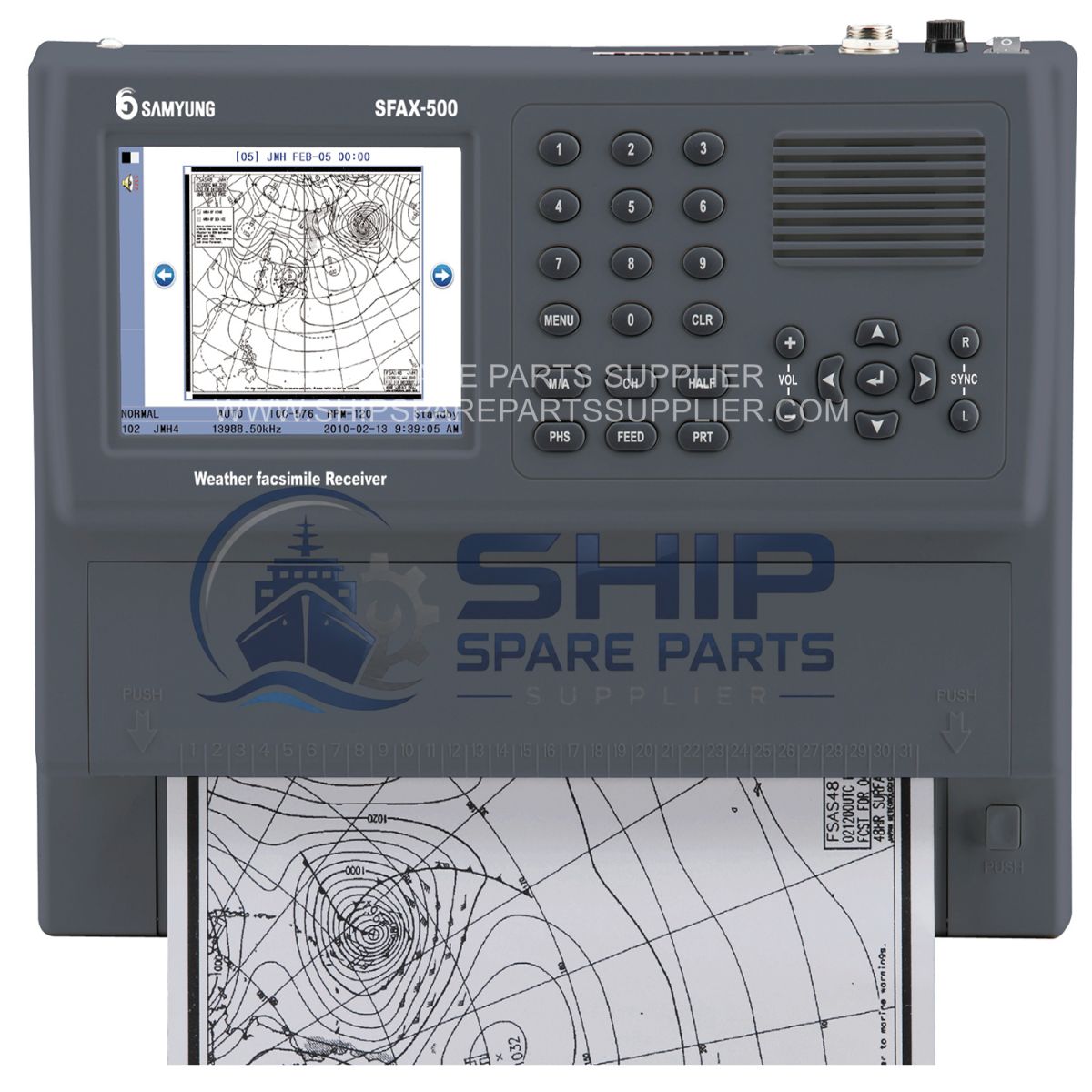 Marine Weather Fax Receiver Used Marine Weather Fax Receiver